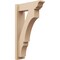 Ekena Millwork 5 1/2-in W x 16-in D x 28-in H Balboa Trad Rough Cedar Woodgrain TimberThane Outlooker, Primed Tan OUTUR055X16X28BOA04RCPR - alternate 1